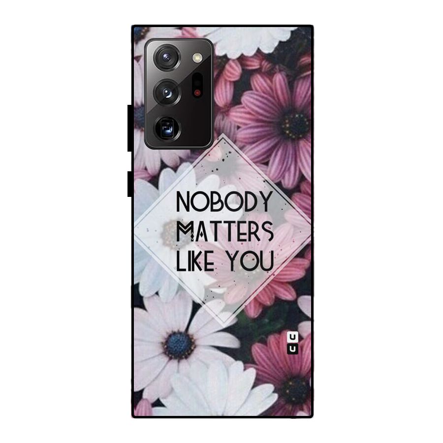 You Matter Metal Back Case for Galaxy Note 20 Ultra