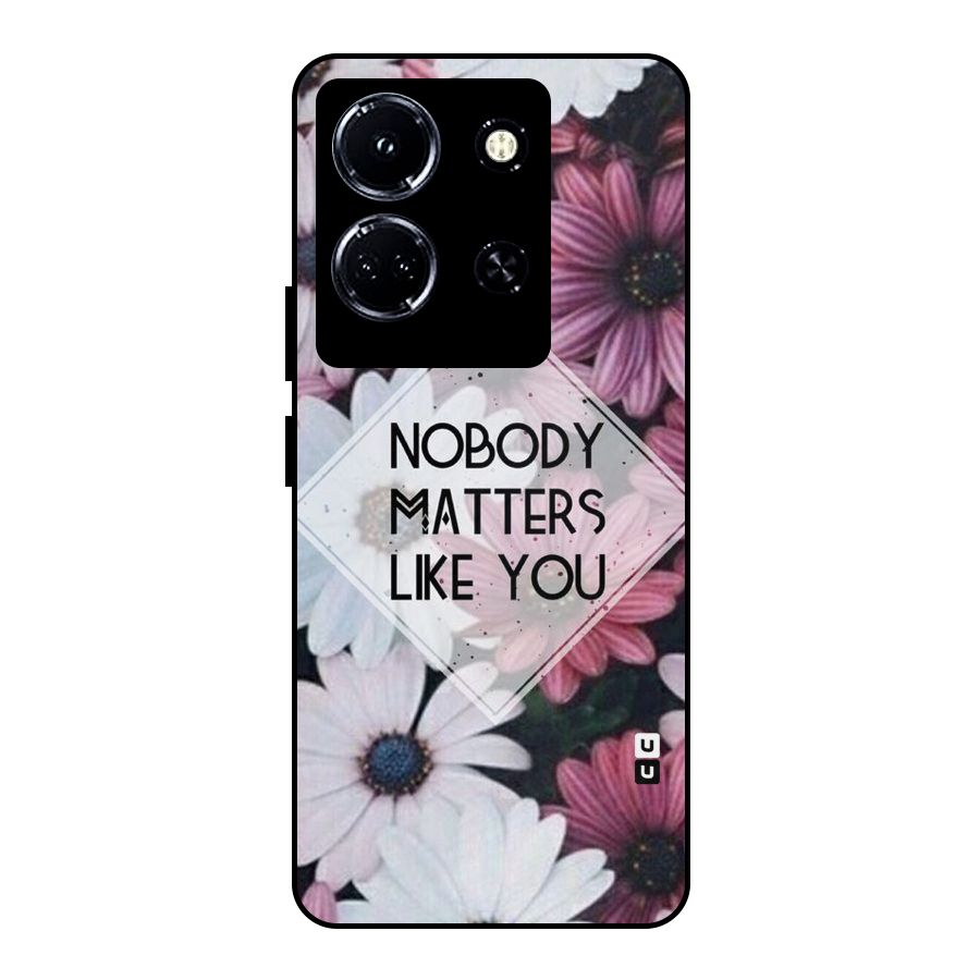 You Matter Metal Back Case for Infinix Note 30 5G