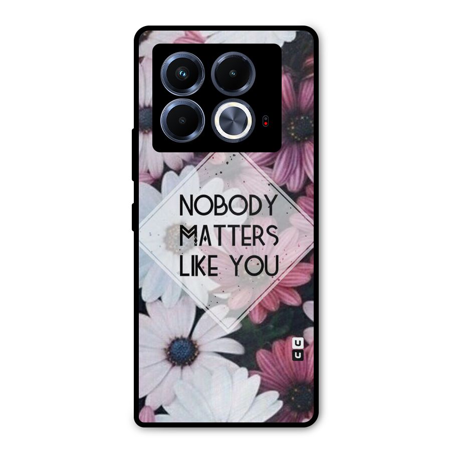 You Matter Metal Back Case for Infinix Note 40 5G