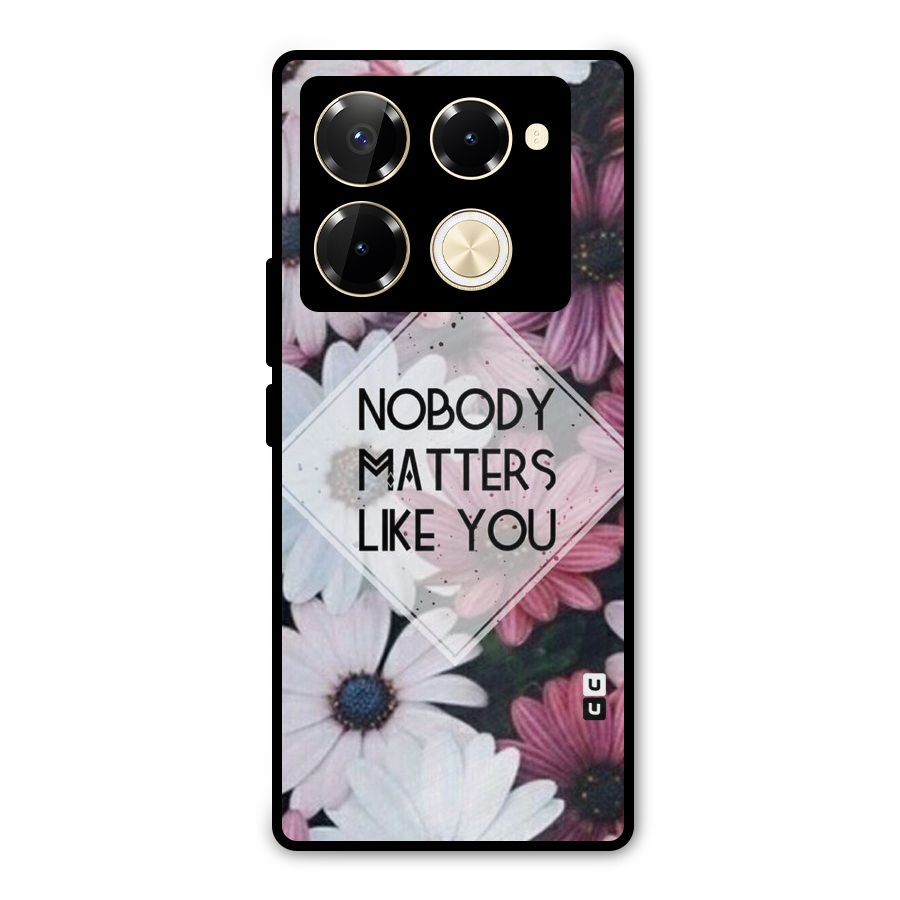 You Matter Metal Back Case for Infinix Note 40 Pro Plus