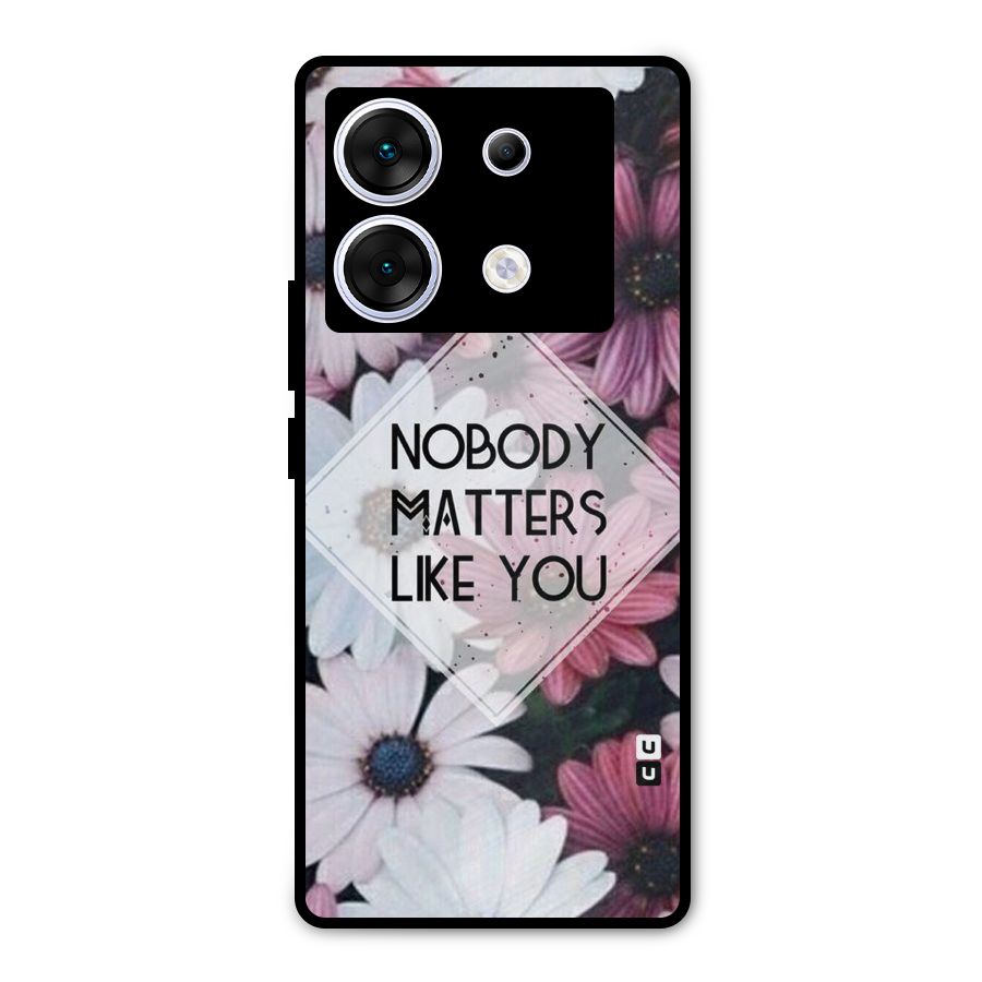 You Matter Metal Back Case for Infinix Zero 30 5G