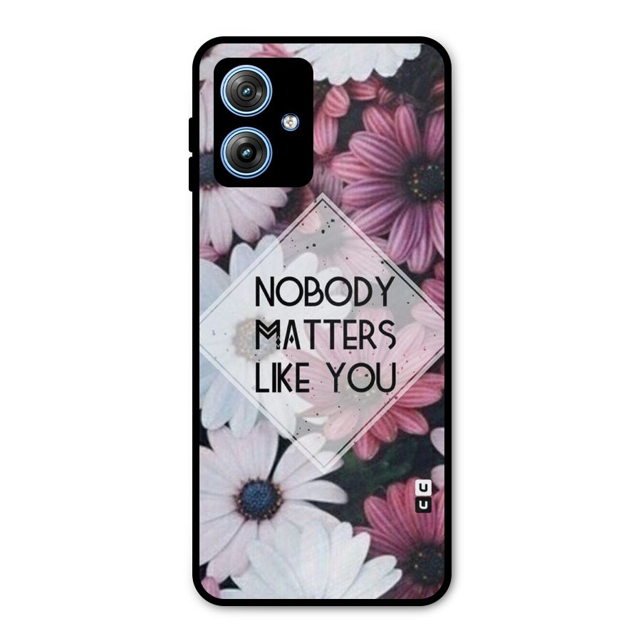 You Matter Metal Back Case for Moto G54