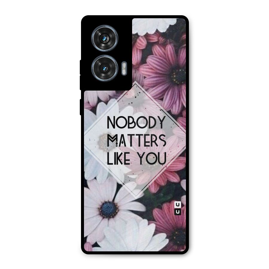 You Matter Metal Back Case for Motorola Edge 50 Fusion