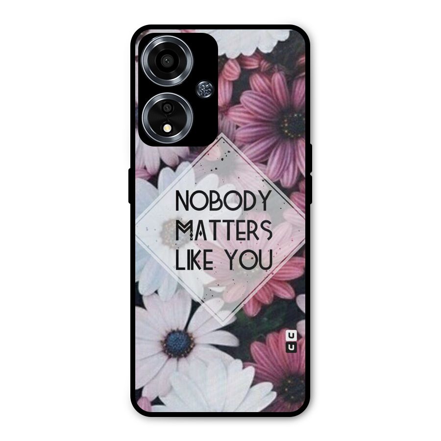 You Matter Metal Back Case for Oppo A59