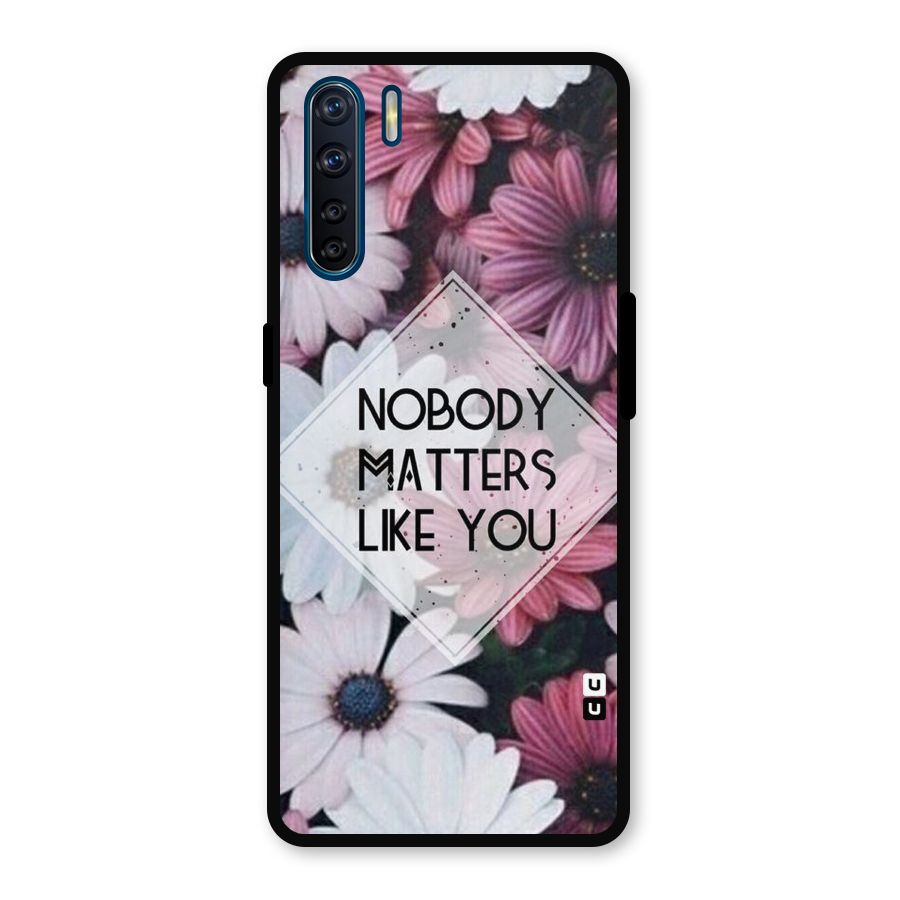 You Matter Metal Back Case for Oppo F15