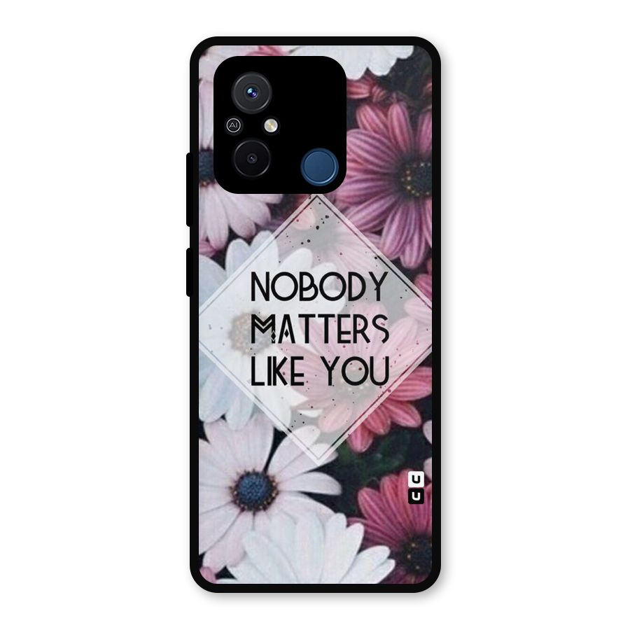 You Matter Metal Back Case for Poco C55