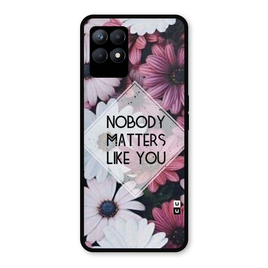 You Matter Metal Back Case for Realme Narzo 50