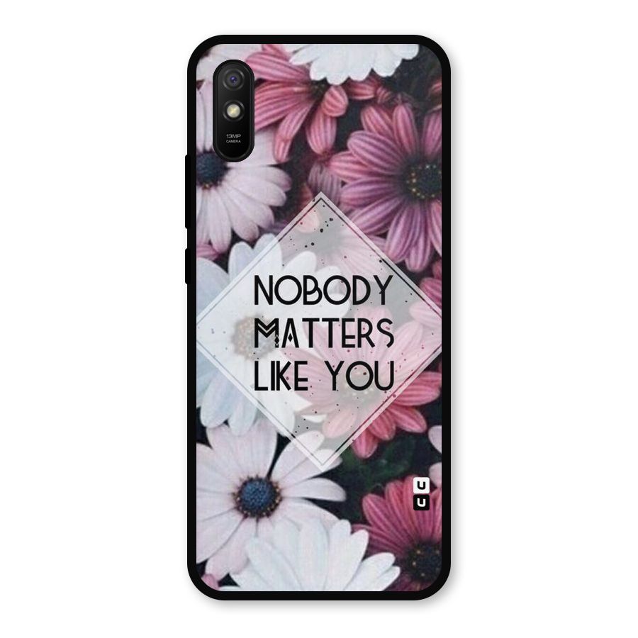 You Matter Metal Back Case for Redmi 9i