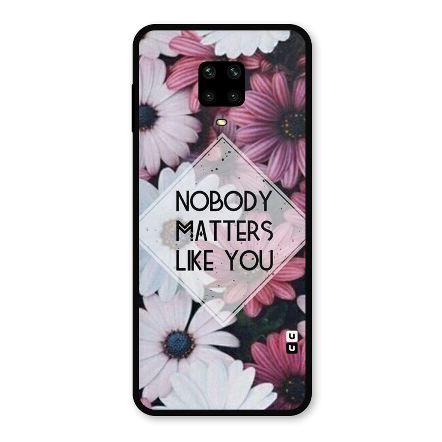 You Matter Metal Back Case for Redmi Note 10 Lite