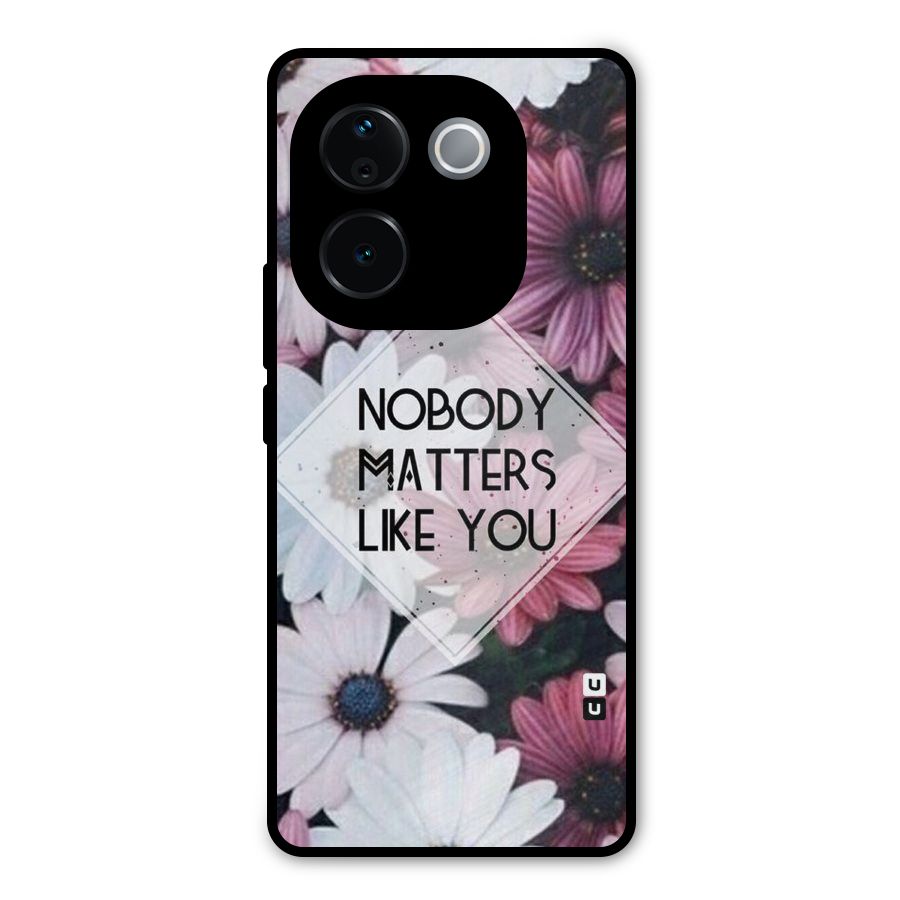 You Matter Metal Back Case for Vivo T3 Pro