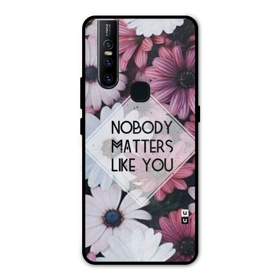 You Matter Metal Back Case for Vivo V15
