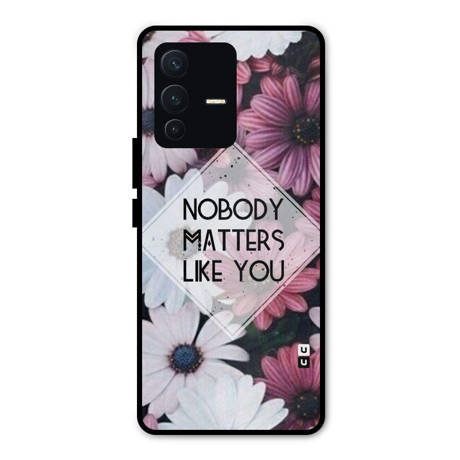 You Matter Metal Back Case for Vivo V23 Pro