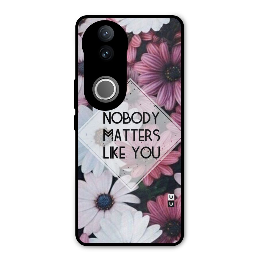 You Matter Metal Back Case for Vivo V50e