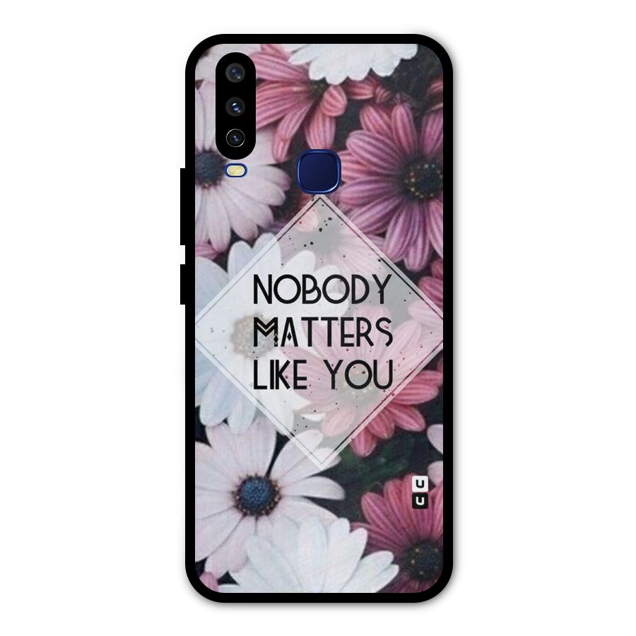 You Matter Metal Back Case for Vivo Y15