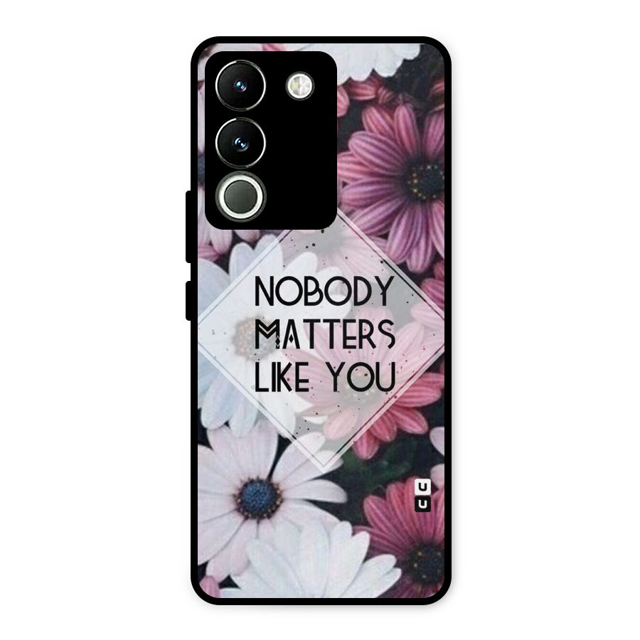 You Matter Metal Back Case for Vivo Y200
