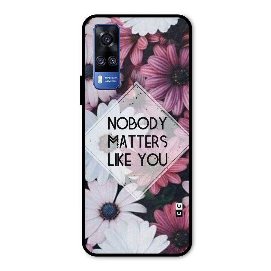 You Matter Metal Back Case for Vivo Y51A