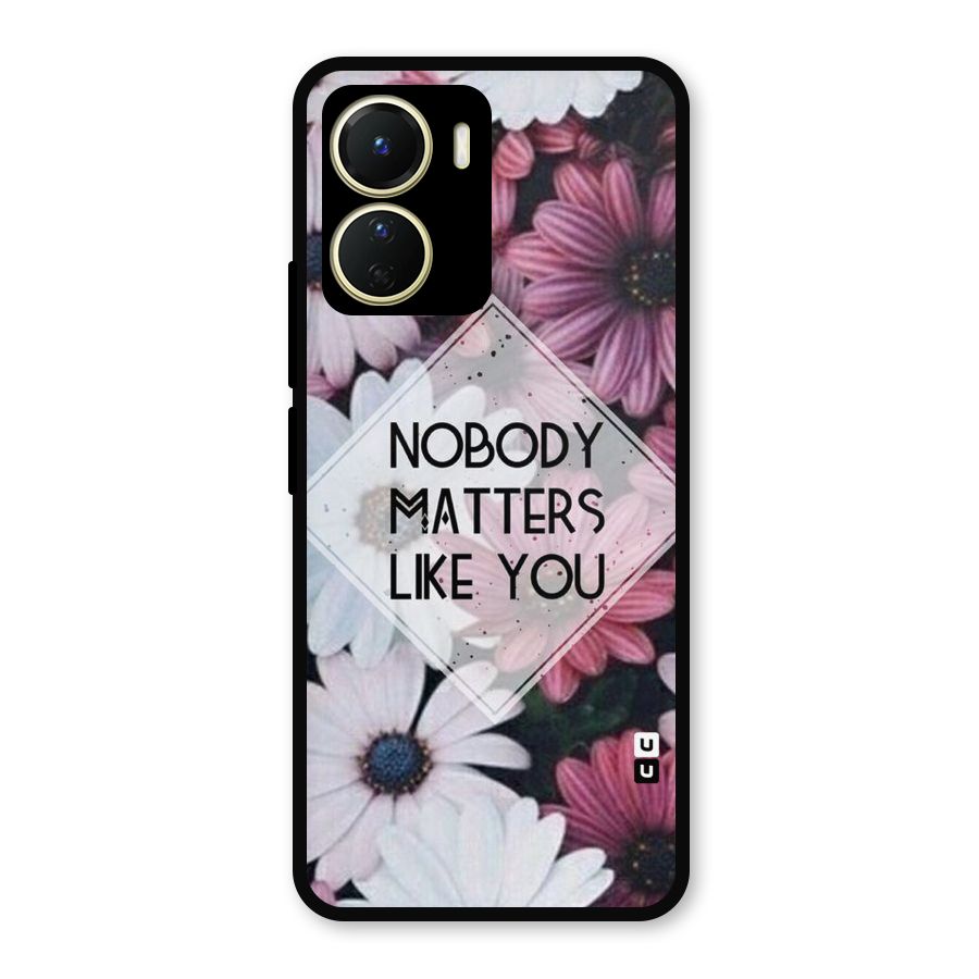 You Matter Metal Back Case for Vivo Y56