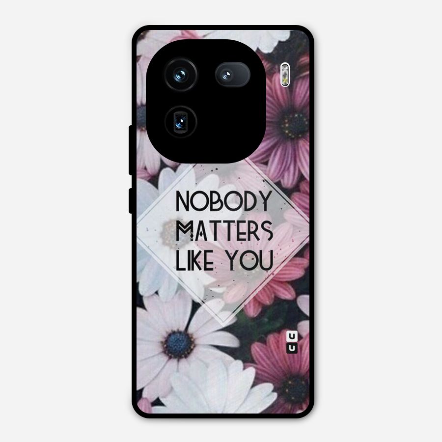 You Matter Metal Back Case for iQOO 12