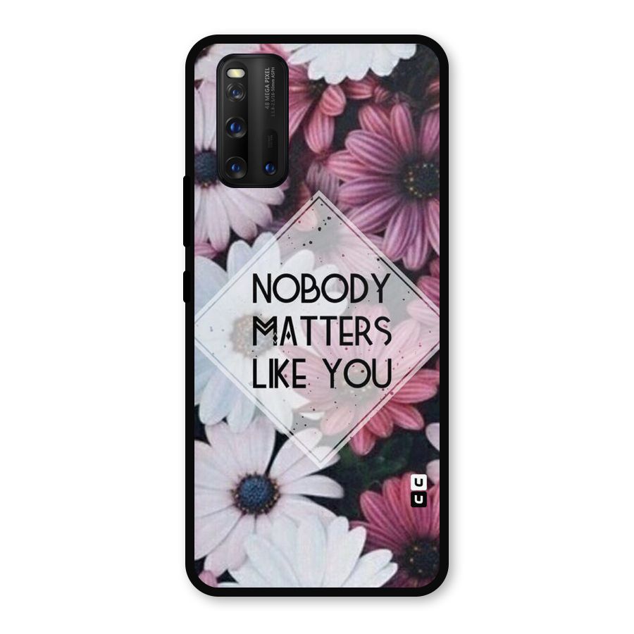 You Matter Metal Back Case for iQOO 3