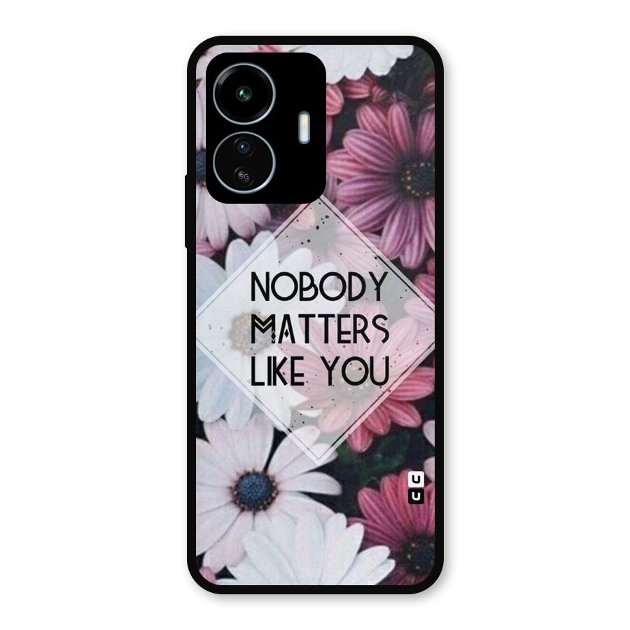 You Matter Metal Back Case for vivo iQOO Z6 Lite 5G