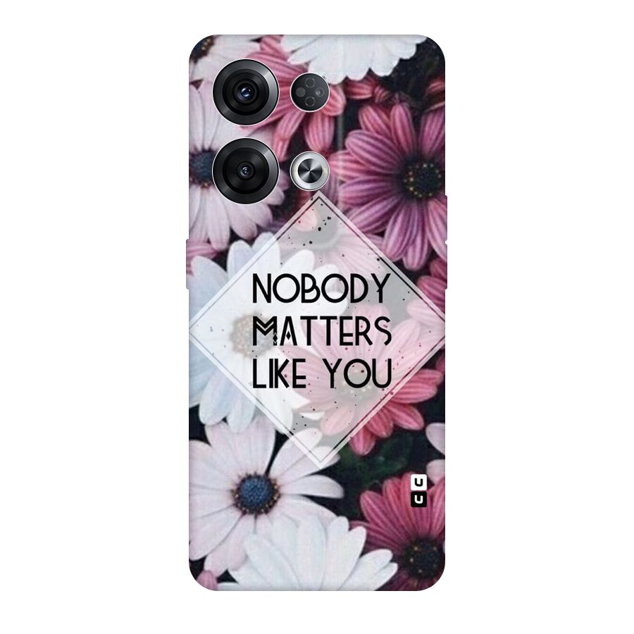 You Matter Original Polycarbonate Back Case for Oppo Reno8 Pro 5G