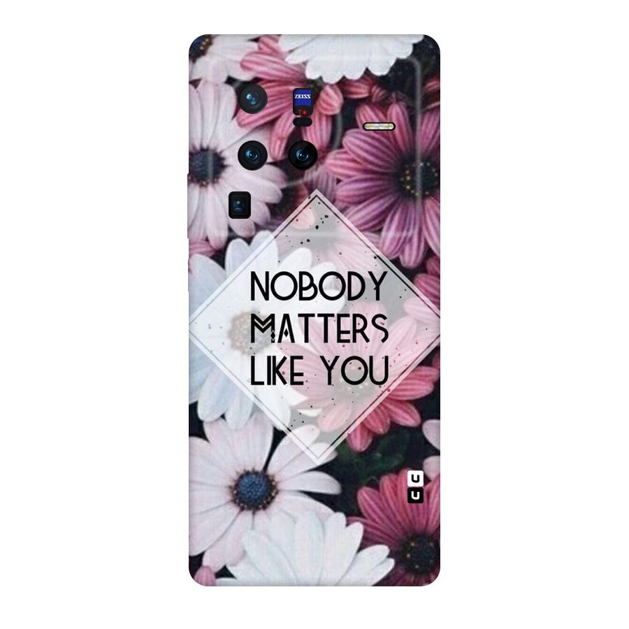You Matter Original Polycarbonate Back Case for Vivo X80