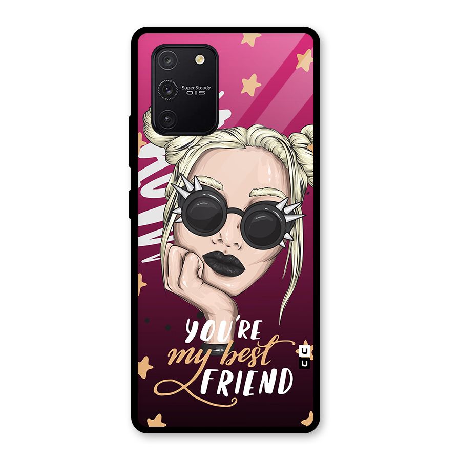 You My Best Friend Glass Back Case for Galaxy S10 Lite