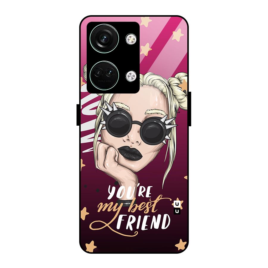 You My Best Friend Glass Back Case for Oneplus Nord 3