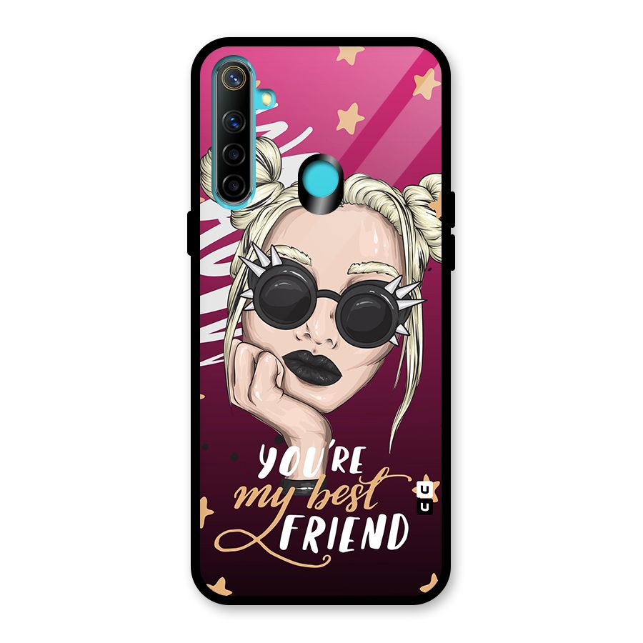 You My Best Friend Glass Back Case for Realme Narzo 10
