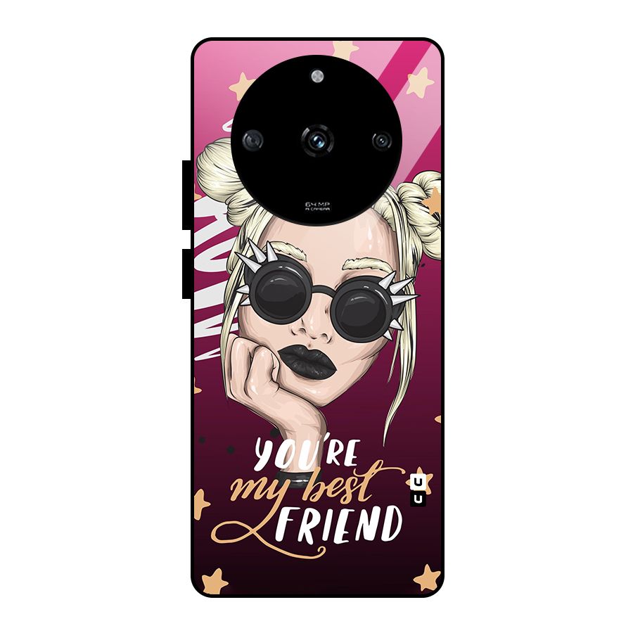 You My Best Friend Glass Back Case for Realme Narzo 60 5G