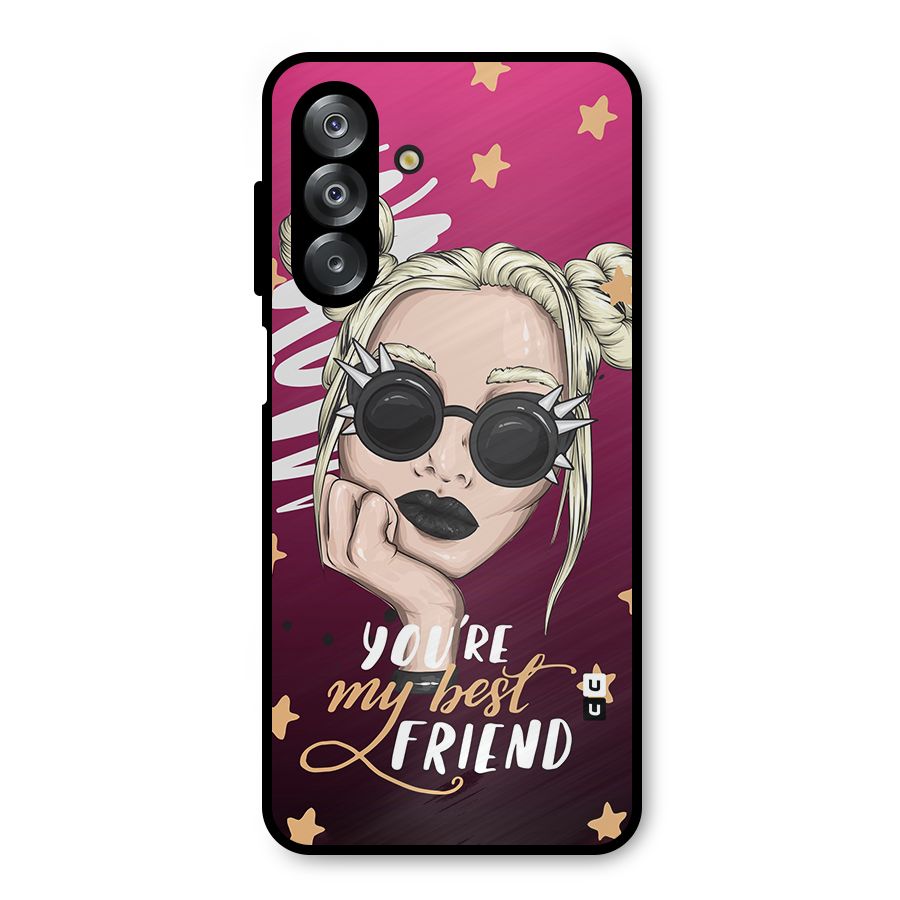 You My Best Friend Metal Back Case for Galaxy A26