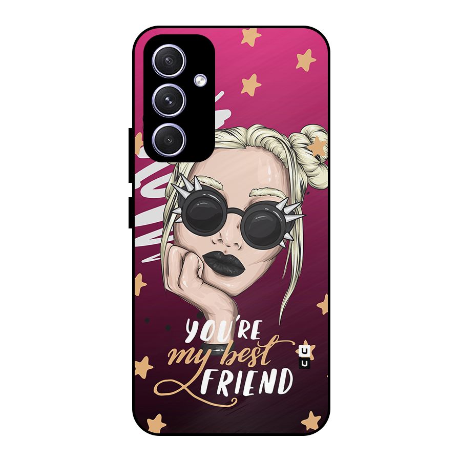 You My Best Friend Metal Back Case for Galaxy A54