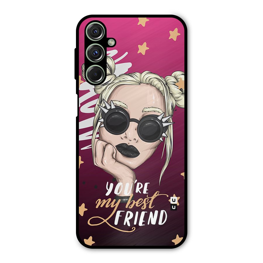 You My Best Friend Metal Back Case for Galaxy F34