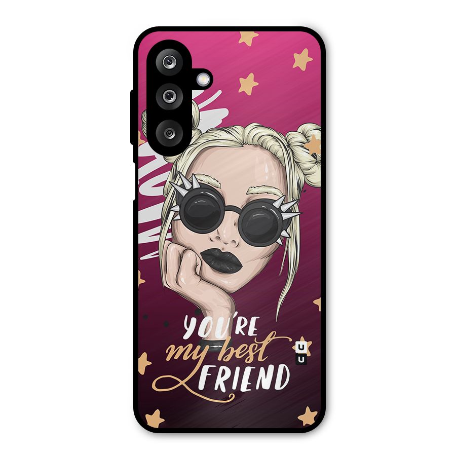 You My Best Friend Metal Back Case for Galaxy M36