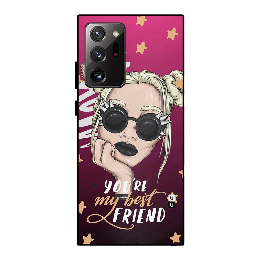 You My Best Friend Metal Back Case for Galaxy Note 20 Ultra