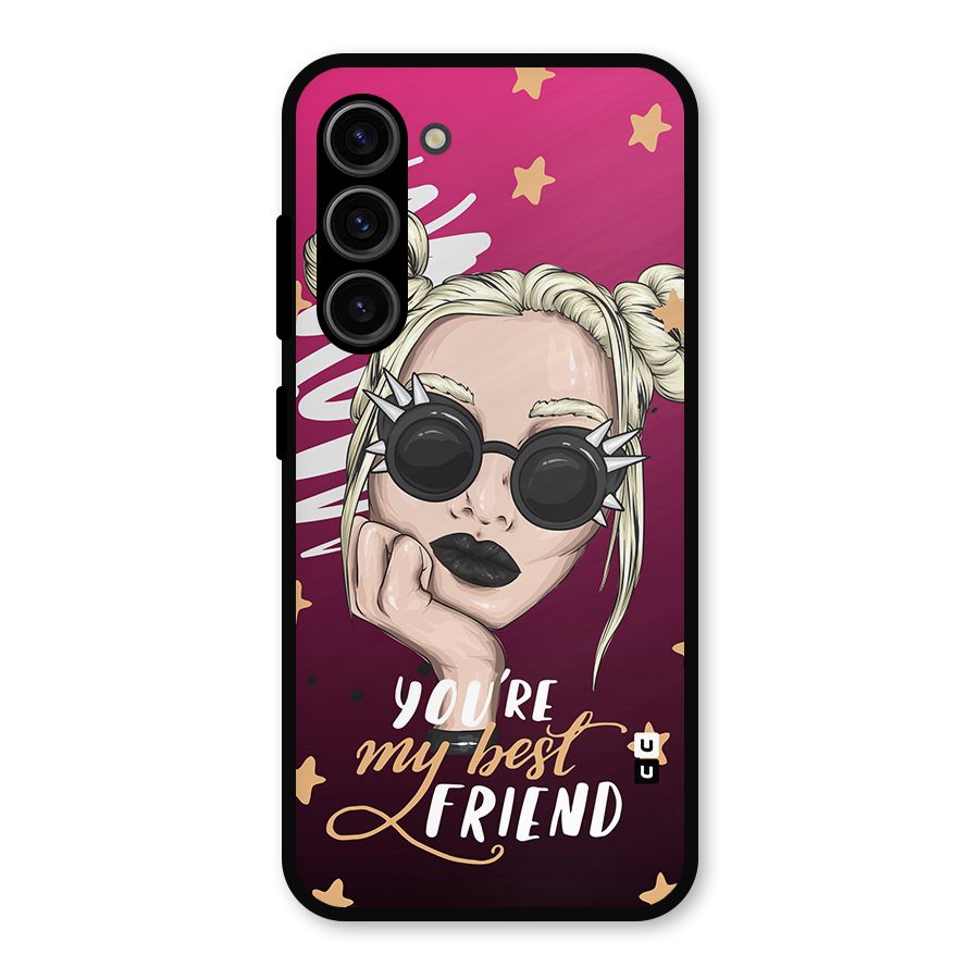 You My Best Friend Metal Back Case for Galaxy S23
