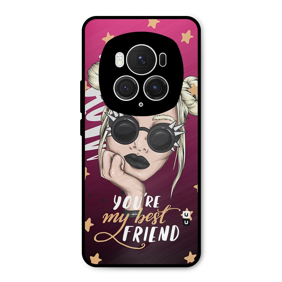 You My Best Friend Metal Back Case for Honor Magic6 Pro