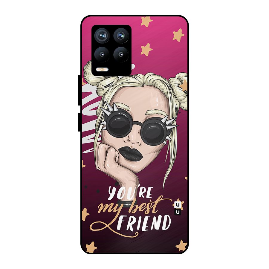 You My Best Friend Metal Back Case for Realme 8 Pro