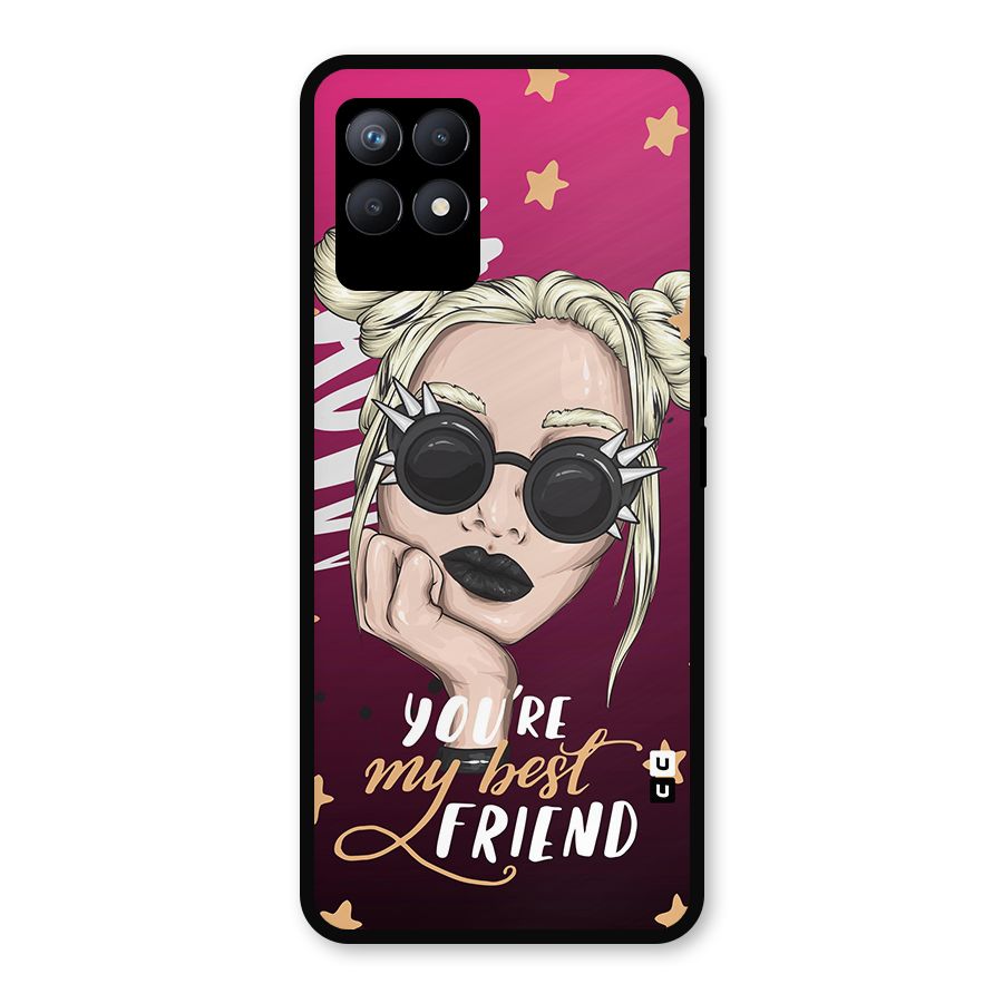 You My Best Friend Metal Back Case for Realme Narzo 50