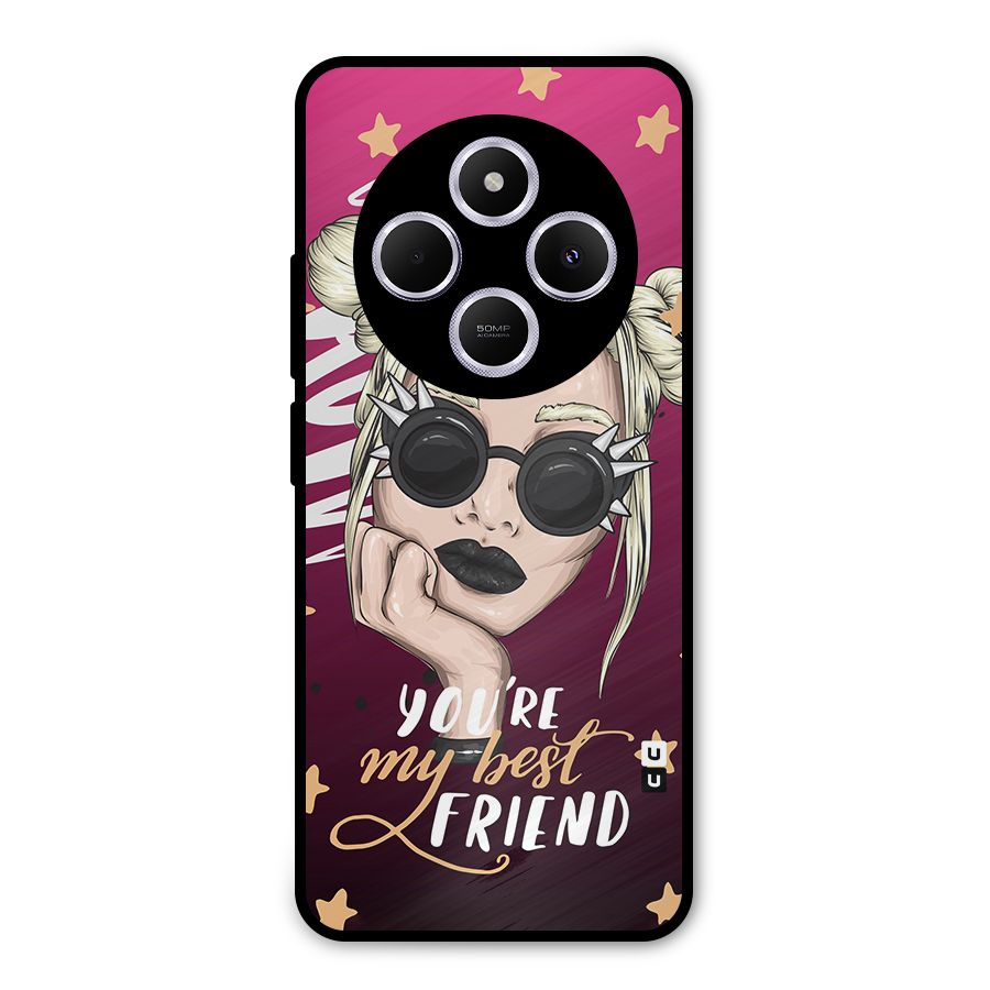 You My Best Friend Metal Back Case for Redmi 14C