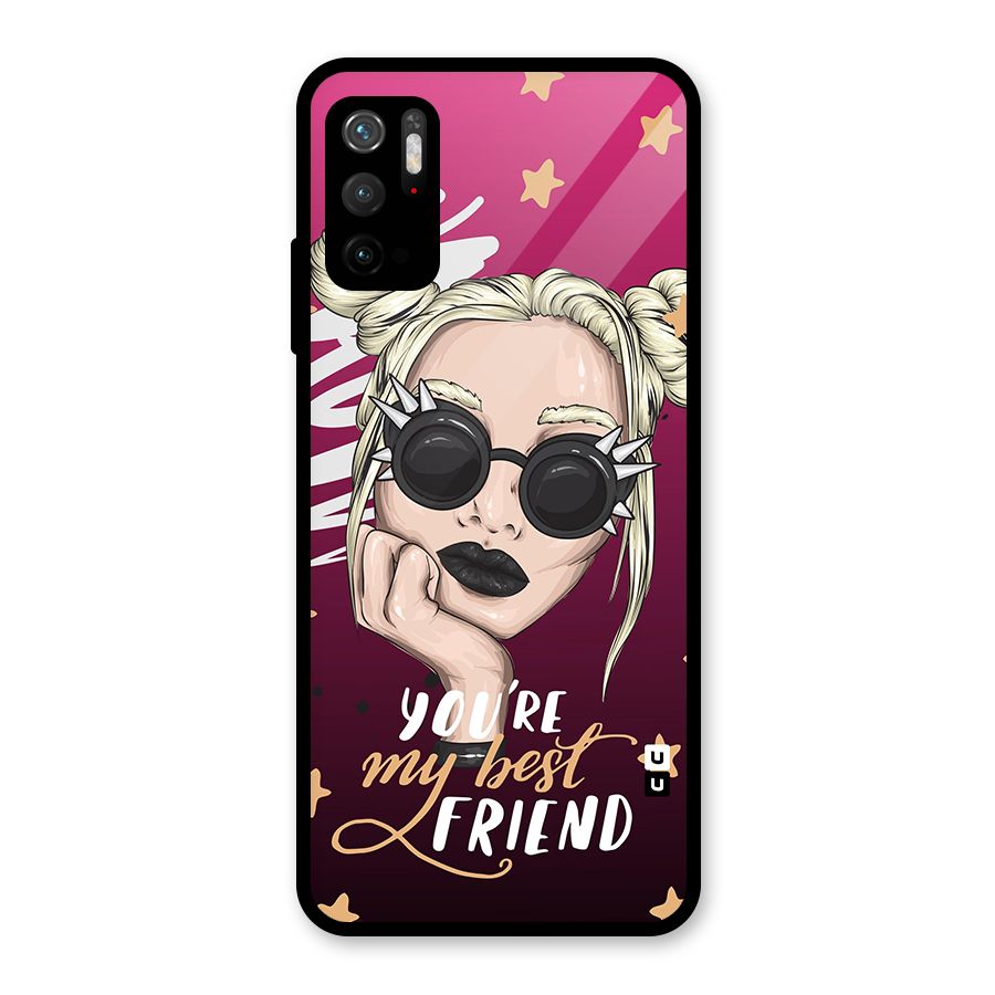 You My Best Friend Metal Back Case for Redmi Note 10T 5G
