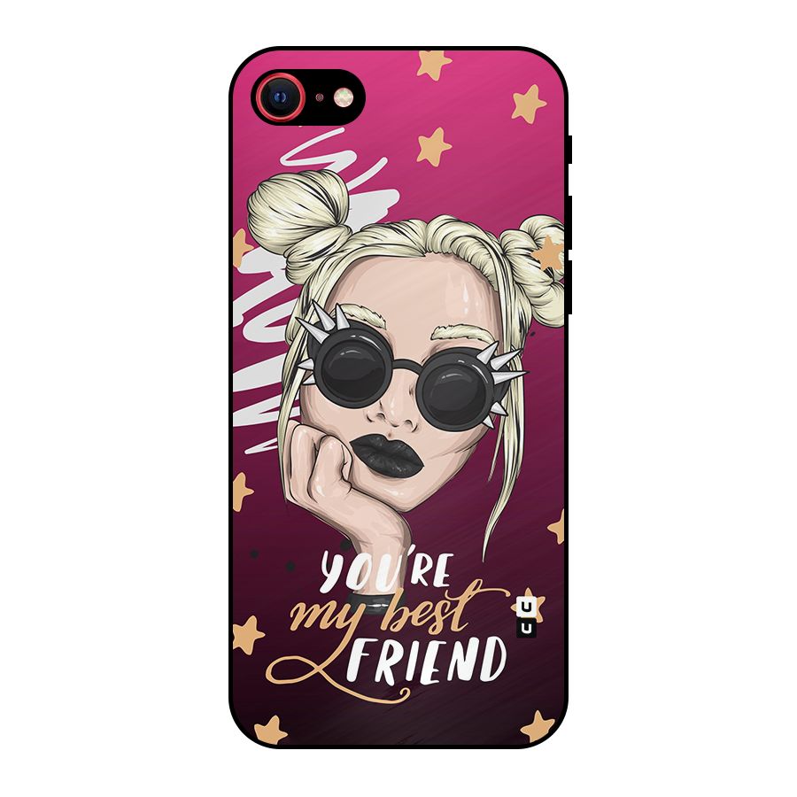You My Best Friend Metal Back Case for iPhone 7