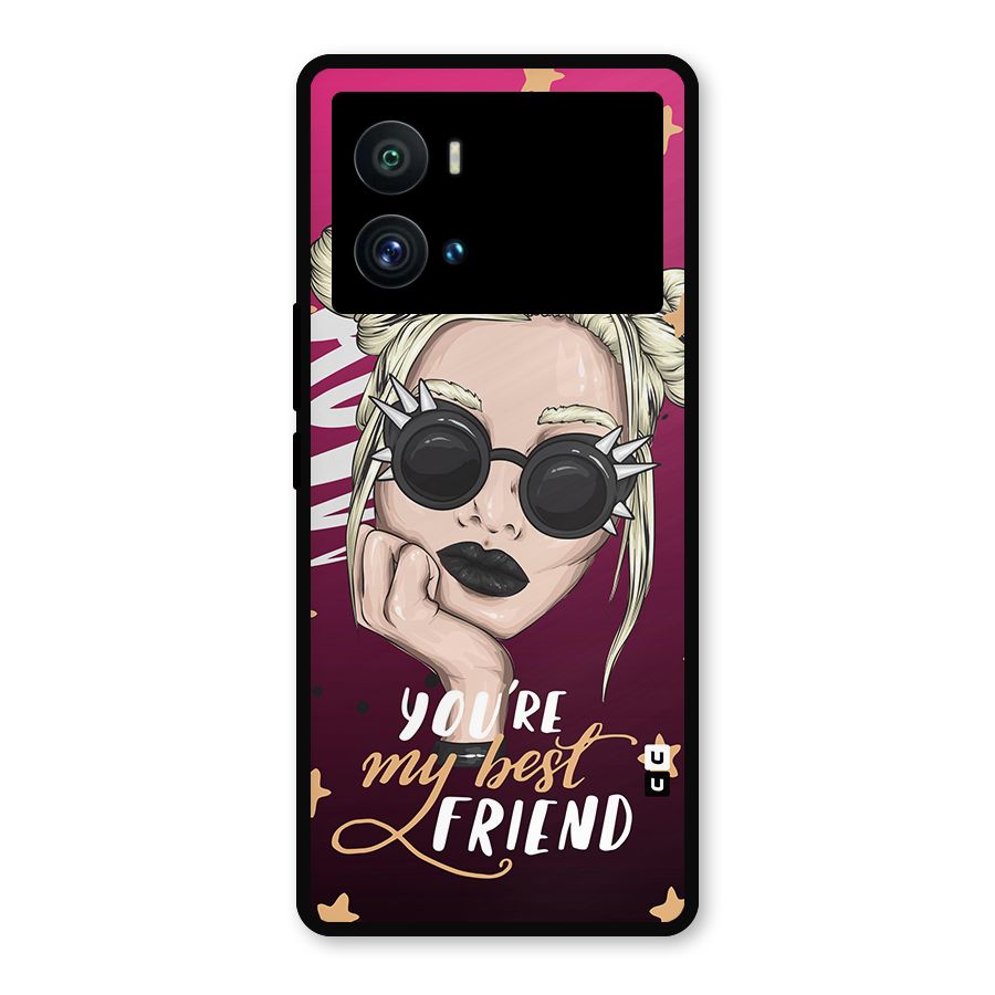 You My Best Friend Metal Back Case for iQOO 9 Pro