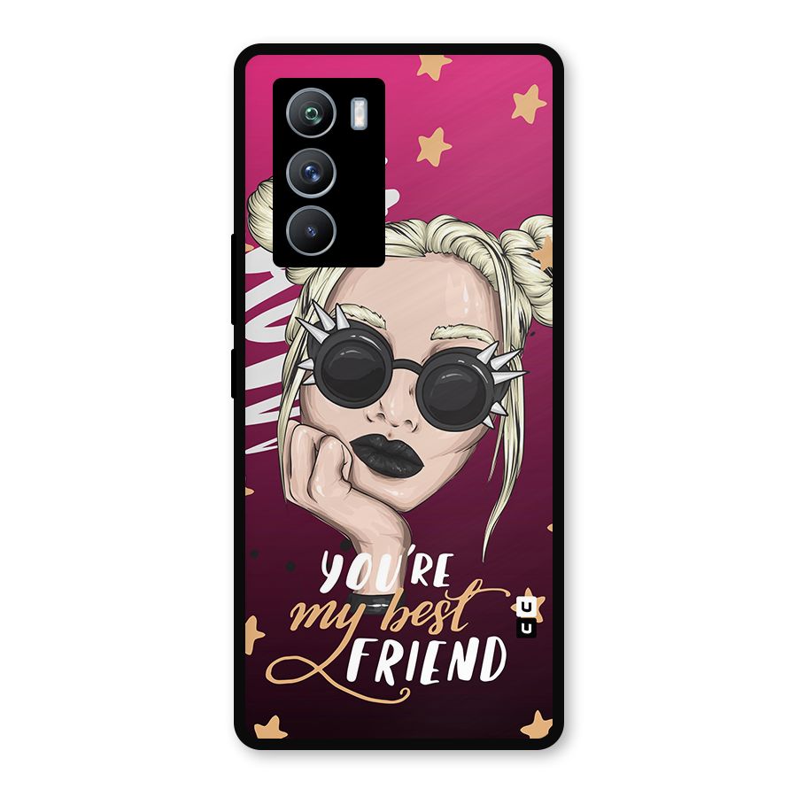 You My Best Friend Metal Back Case for iQOO 9 SE