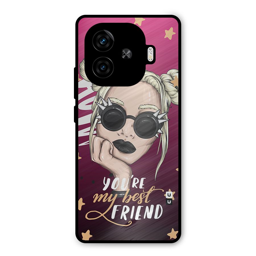 You My Best Friend Metal Back Case for iQOO Neo 10R