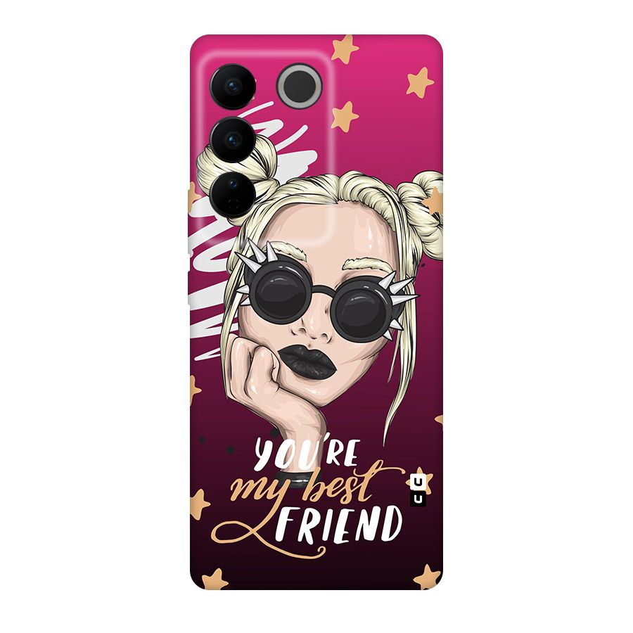 You My Best Friend Original Polycarbonate Back Case for Vivo V27