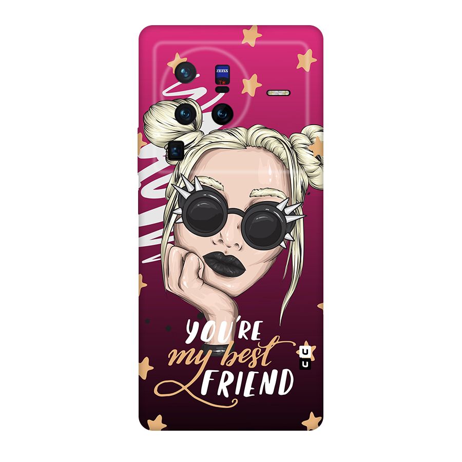 You My Best Friend Original Polycarbonate Back Case for Vivo X80