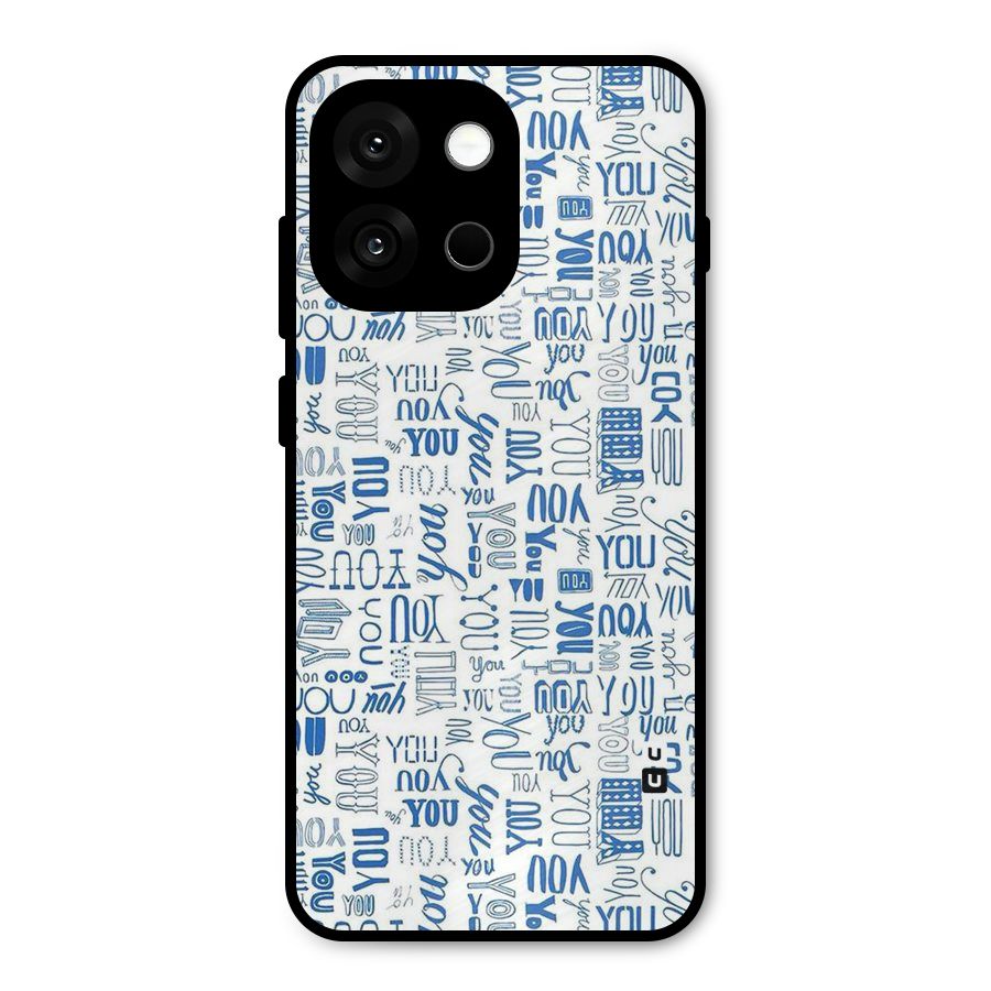 You Pattern Metal Back Case for OnePlus 13s