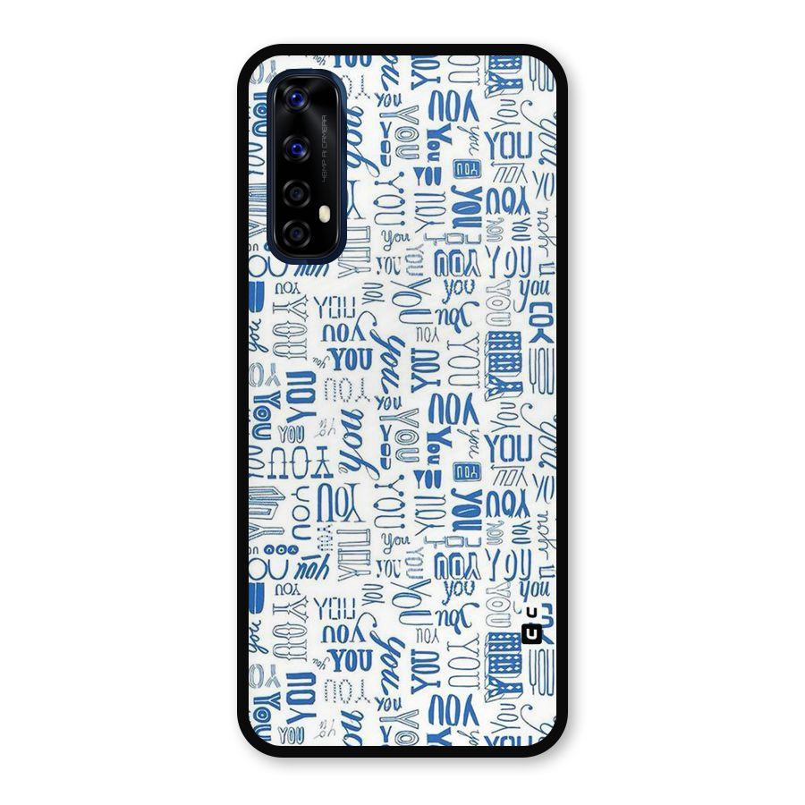 You Pattern Metal Back Case for Realme 7