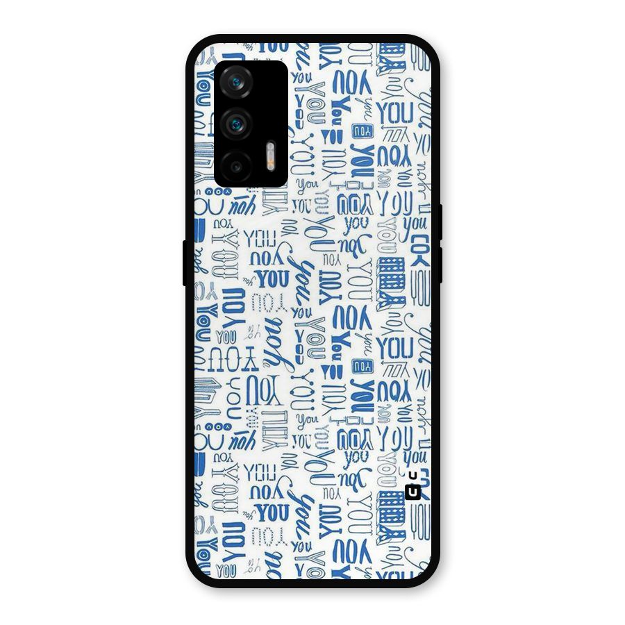 You Pattern Metal Back Case for Realme GT 5G
